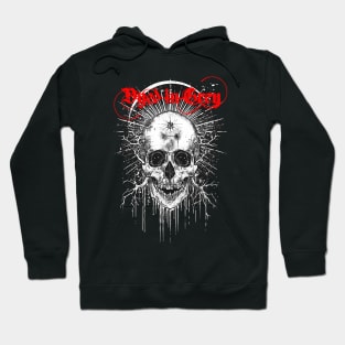 Dyed in Grey - Skull Hoodie